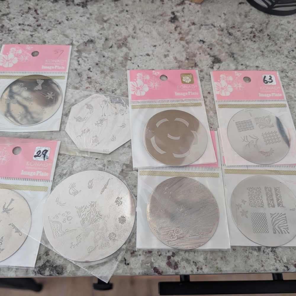 Silver Image Plates Set